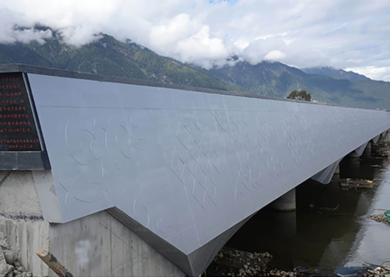 西藏林芝橋梁鋁合金設施焊接工程
